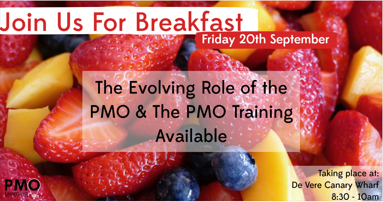 PMO Learning Breakfast Briefing