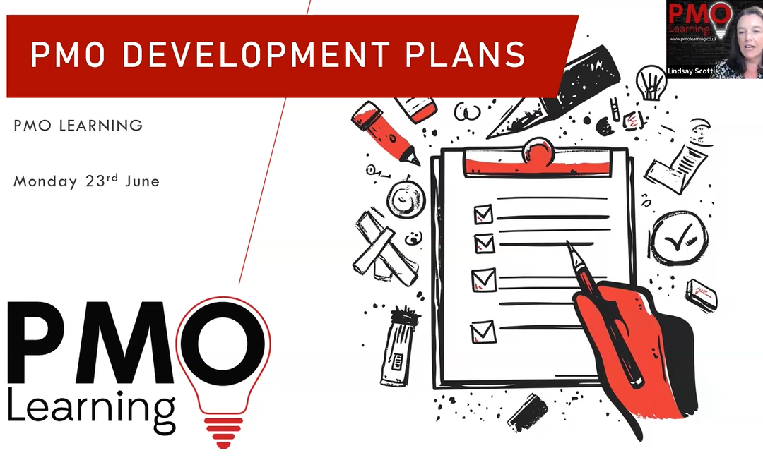 PMO Development Plans Webinar